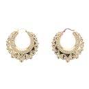 9ct Yellow Gold Creole Earrings
