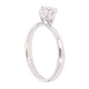 18ct White Gold 0.50ct Brilliant Cut Diamond Ring