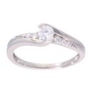 9ct White Gold 0.25ct Diamond Solitaire Ring