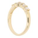 18ct Yellow Gold 0.50ct Brilliant Cut Diamond Five Stone Ring