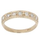 9ct Yellow Gold 0.20ct Diamond Eternity Ring