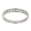 9ct White Gold 0.25ct Diamond Eternity Ring