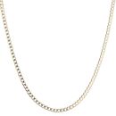 9ct Yellow Gold Curb Chain 20"