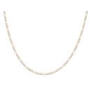 9ct Yellow Gold Figaro Chain 22"