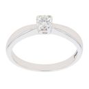 18ct White Gold 0.25ct Diamond Solitaire Ring