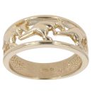 9ct Yellow Gold Kangaroo Ring