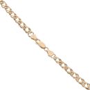 9ct Yellow Gold Double Curb Chain 24"