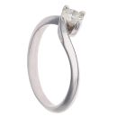 Platinum 0.33ct Brilliant Cut Diamond Solitaire Ring