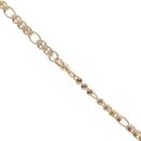 9ct Yellow Gold Rollerball Chain 18"