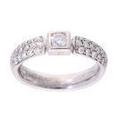 18ct White Gold 0.75ct Diamond Solitaire Ring