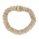 9ct Yellow Gold Fancy Bracelet 8"