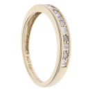 9ct Yellow Gold 0.25ct Diamond Fancy Ring