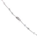 9ct White Gold Fancy Collarette 16"