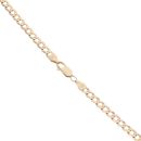9ct Yellow Gold Curb Chain 20"