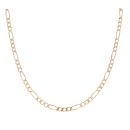 9ct Yellow Gold Figaro Chain 24"