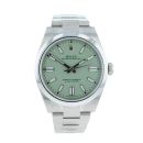 Rolex Oyster Perpetual 'Pistachio'  Pre Owned Watch Ref 134300