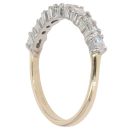 9ct Yellow Gold 0.40ct Brilliant Cut Diamond Fancy Ring