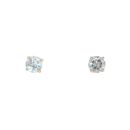 9ct Yellow Gold Blue Topaz Stud Earrings