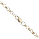 9ct Yellow Gold Belcher Chain 16"