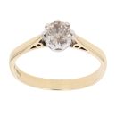 18ct Yellow Gold 0.60ct Brilliant Cut Diamond Solitaire Ring
