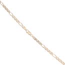 9ct Yellow Gold Figaro Chain 18"