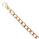 9ct Yellow Gold Curb Bracelet 8"