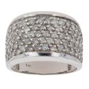 14ct White Gold 2.00ct Brilliant Cut Diamond Fancy Ring