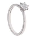 Platinum 0.50ct Brilliant Cut Diamond Solitaire Ring