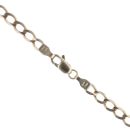 9ct Yellow Gold Curb Chain 22"