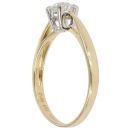 18ct Yellow Gold 0.50ct Brilliant Cut Diamond Solitaire Ring