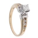 14ct Yellow Gold 0.45ct Diamond Solitaire Ring