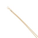 9ct Yellow Gold Duo Heart Bracelet 7.5"
