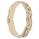 9ct Yellow Gold Full Celtic Band