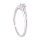 18ct White Gold 0.20ct Diamond Solitaire Ring
