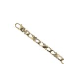 9ct Yellow Gold Fancy Bracelet 7.5"