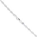 Silver Singapore Chain 20" By Icesia