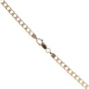 9ct Yellow Gold Curb Chain 18"