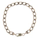 9ct Yellow Gold Curb Bracelet 7.5"
