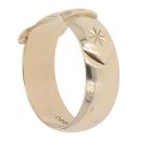 9ct Yellow Gold Buckle Ring