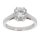 18ct White Gold 1.50ct Diamond Solitaire Ring