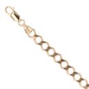 9ct Yellow Gold Curb Bracelet 8.5"