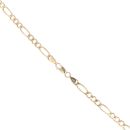 9ct Yellow Gold Figaro Chain 24"