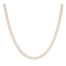 9ct Yellow Gold Curb Chain 22"
