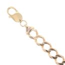 9ct Yellow Gold Curb Bracelet 9.5"