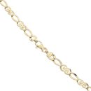 9ct Yellow Gold Fancy Chain 18"