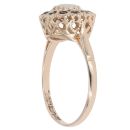 9ct Yellow Gold Sapphire and Opal Cluster Ring