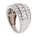 18ct White Gold 2.00ct Brilliant Cut Diamond Fancy Ring