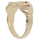 9ct Yellow Gold Masonic Hands Ring