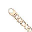 9ct Yellow Gold Curb Bracelet 9"