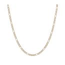 14ct Yellow Gold Figaro Anchor Chain 20"